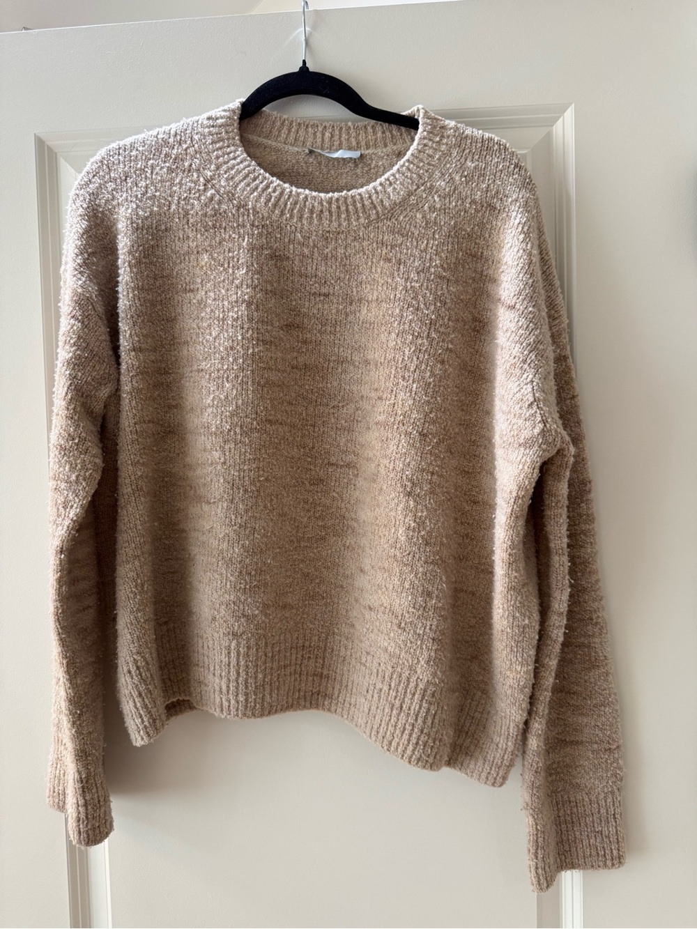 Vince Cream Cozy Crewneck Sweater